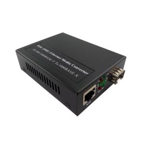 Quality 10Mbps 100Mbps 1000Mbps Fiber Media Converter 3W Power Consumption for sale