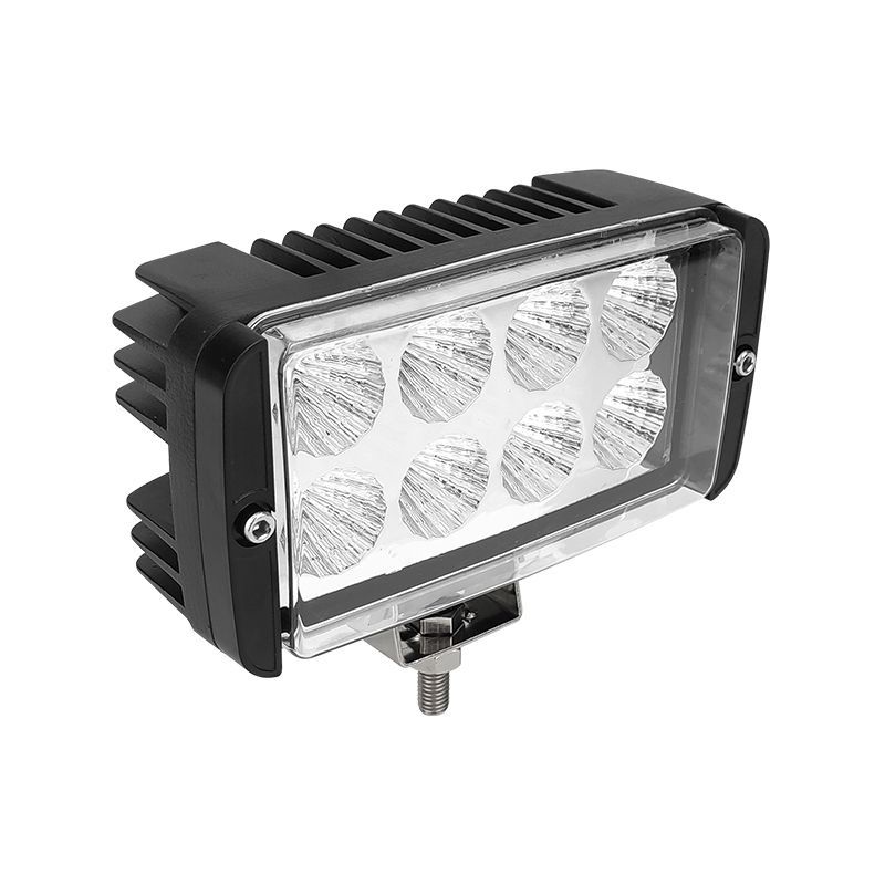 LED Working Light 24W Flood Beam 12-24V DC Offroad Trucks Tractor