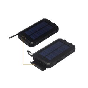 Quality 10000mah Portable Solar Power Bank 139x78x29mm Dimension Stylish Design for sale