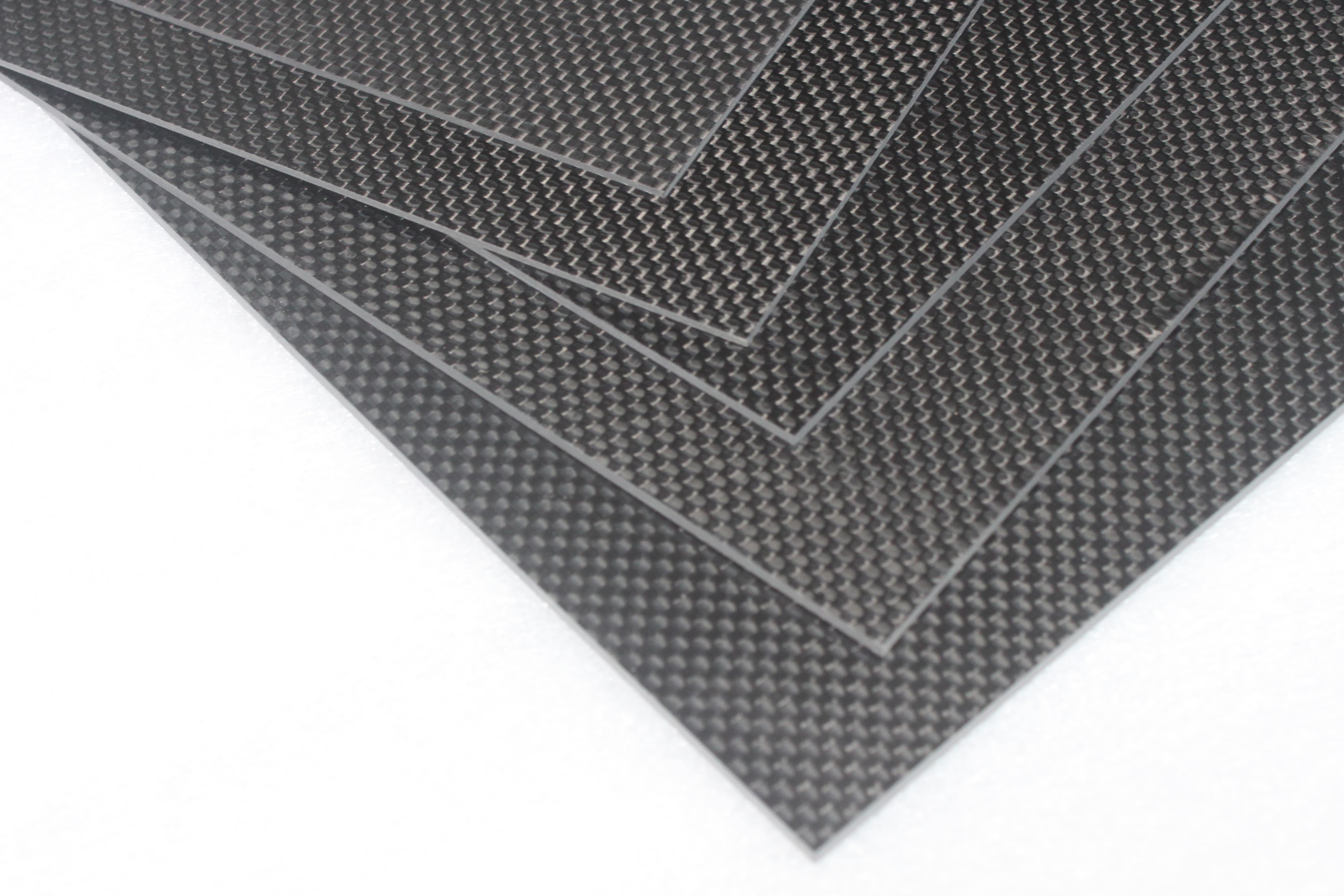 Luxurious 3K Surface Carbon Fiber Sheet Light And High Strength
