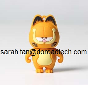 Quality Cartoon Character PVC USB Flash Drives for sale
