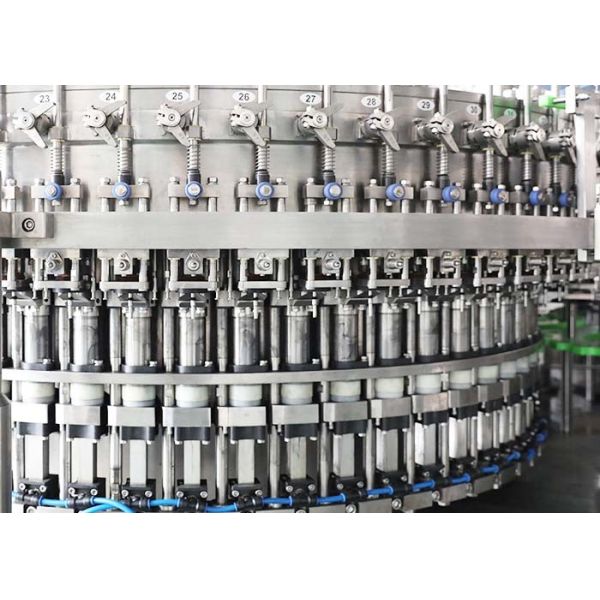8000B/H Isobaric Soda Gas Bottle Filling Machine Adjustable Power