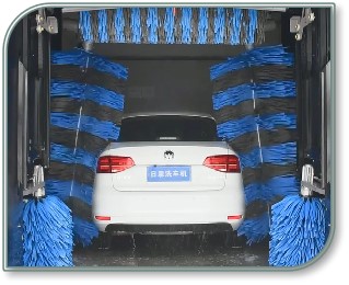 Hop Dipped Galvanized Steel Fully Automatic Rollover Car Wash Machine
