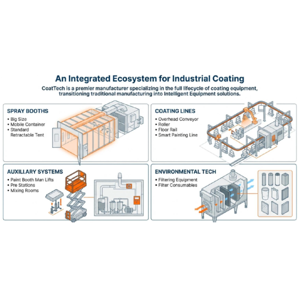 Smart Spray Booth Controller & Ventilation System | HMI Touch Screen
