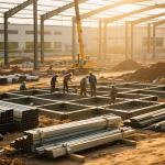Large Span Prefabricated Steel Structure Warehouse Building Quick Assembly