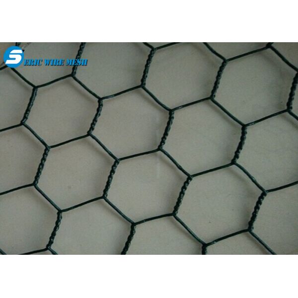 galvanized , pvc coated hexagonal wire mesh / chicken wire mesh/twisted wire mesh