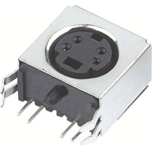 Quality Mini Din Connector 8pin female Socket S terminal for sale