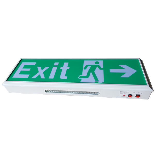 IP20 2835 SMD LED Exit Sign Wall Surface Mounted Emergency Light SL015AM