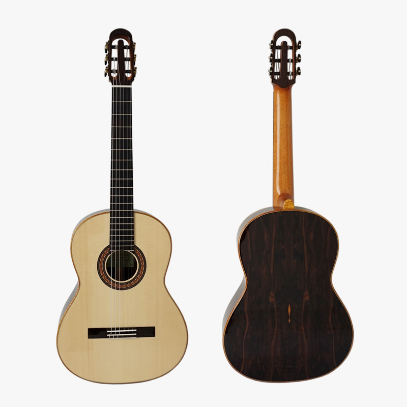 Yulong Guo A-Echoes Brand All Solid Nomex Double Top nylon string Classic Guitar
