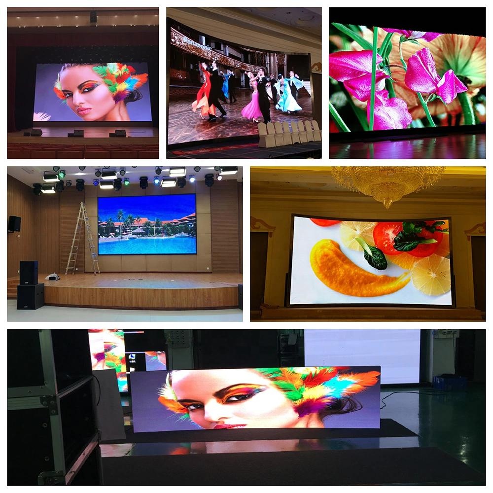 4K 8K Super Clear Full Color P2.5 Indoor LED Stage Rental Display Screen P2.5mm Seamless Advertising LED Screen