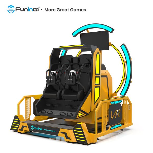 360° Rotation VR Flight Simulator Immersive Roller Coaster VR Arcade Game Machine