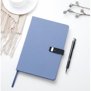 Quality 100x140mm 90Sht Recycled Paper Notebook Personalised Logo Print Debossed for sale