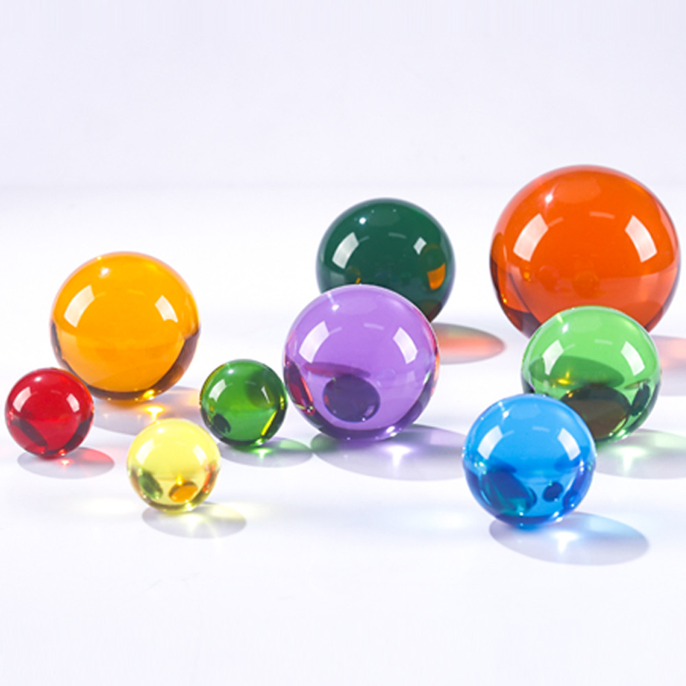 China Custom large acrylic sphere transparent acrylic resin  Contact Juggling balls on sale