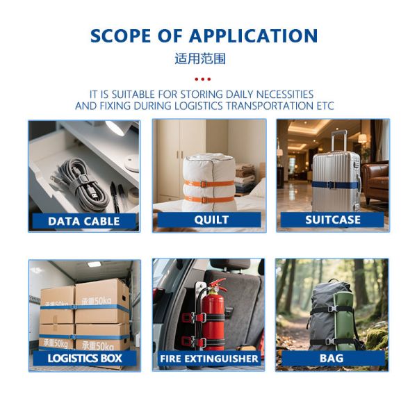 Hook and loop fastener application example