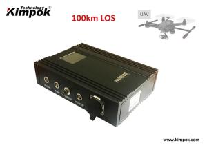 Quality Wireless COFDM UAV Video Transmitter , HDMI Extender Transmitter 70km LOS for sale