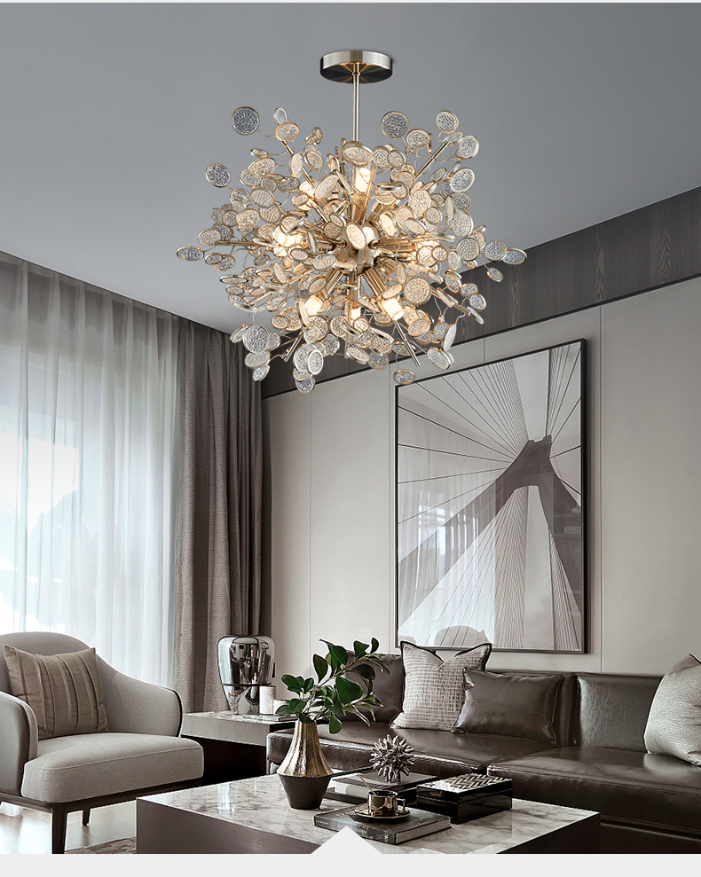 Modern Luxury Crystal Chandelier Creative personality designer Chandelier（WH-MI-462)