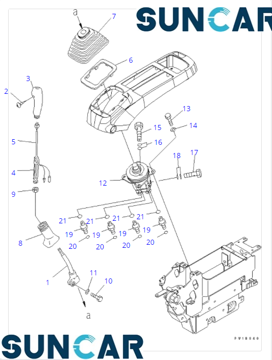 702-16-01650 7021601650 Hydraulic Valve Seal Kit For Komatsu Excavator