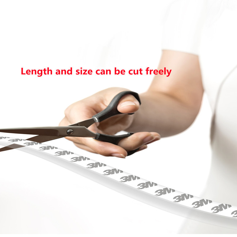 5M Silicone Door And Window Sealing Strip Insectproof Weather Seal Tape For Windows