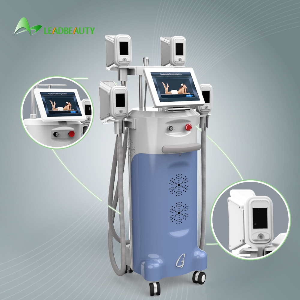 Buy cheap Professional 4 Hand Pieces Apparatus Fat Cryolipolysis Slimming Machine from wholesalers