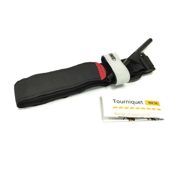 Dansky Factory Firstime OEM Nylon Hook and Loop Mixed on Same Side Tourniquet Cat Tourniquet with Metal Aluminum Rod