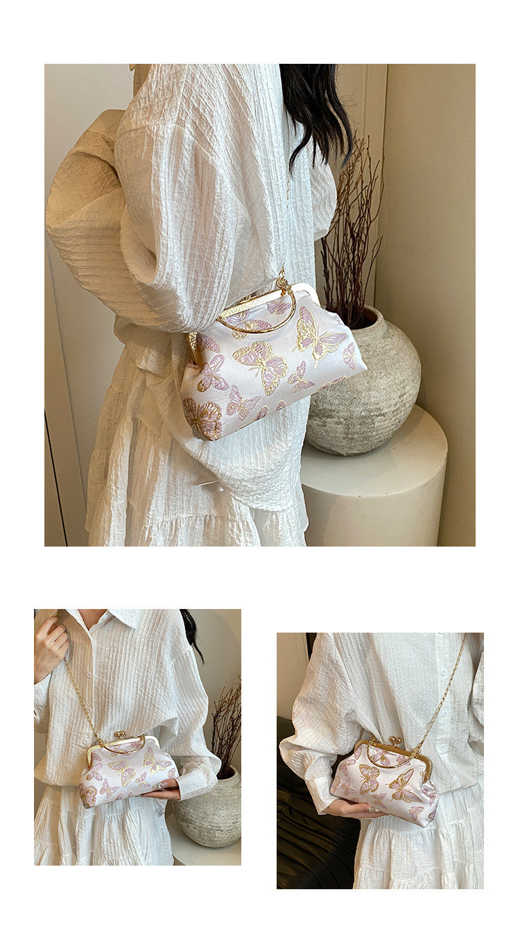 NEW CHINESE STYLE CHEONGSAM DINNER BAG FOR WOMEN 2024 SPRING/SUMMER NEW HANDBAG SENIOR CHAIN CROSSBODY BAG