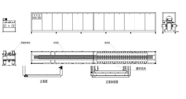 1150&ordm; C Htf4572-0611nh Four-Tube Annealing Furnace Melting Furnace
