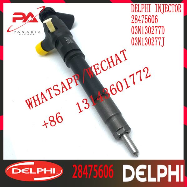 28475606 DELPHI Diesel Fuel Injector 03N130277D 03N130277J For VOLKSWAGEN