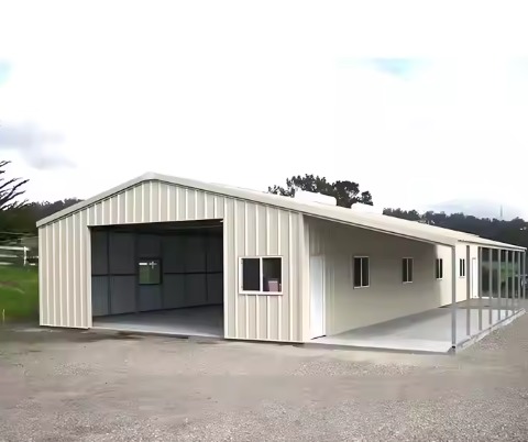 Custom Size Steel Agricultural Buildings Grain Storage Building Complex