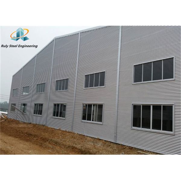 Galvanized/Painted Industrial Prefab/Prefabricated Galvanized Steel Structure