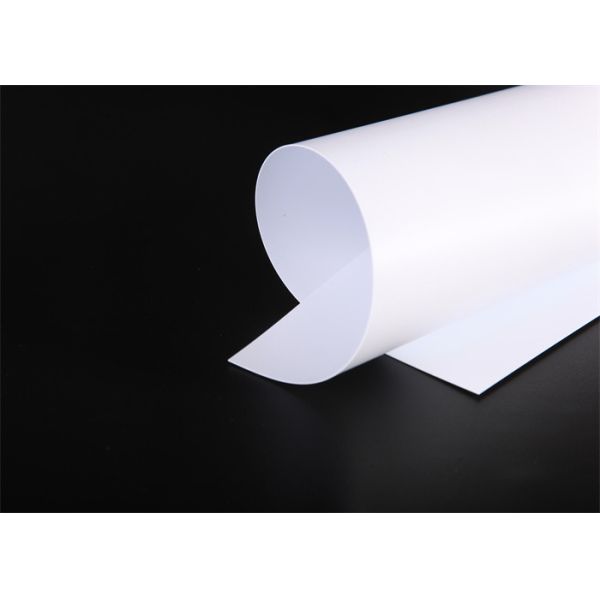 White Printed PVC Card Lamination Sheet High Tensile Strength For Plastic Cards
