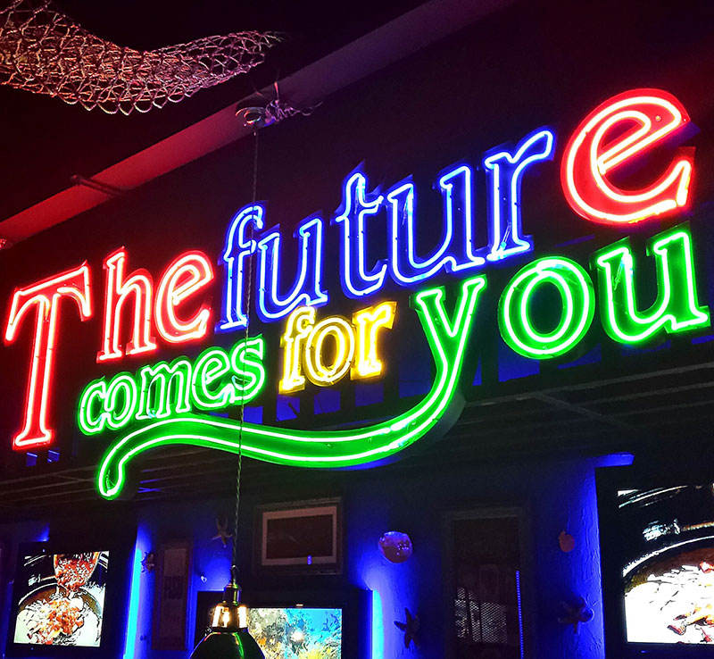 Customized Party Decorative Led Lighting Illuminated Letter Neon Light Signs