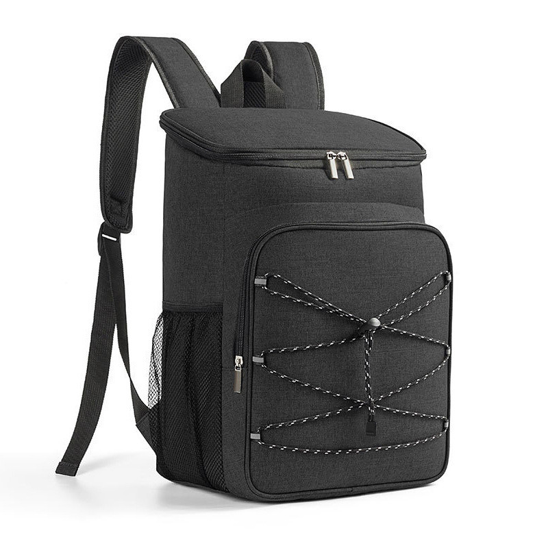 Custom Thermal Insulated Food Lunch Bags With Waterproof Cooler Compartment