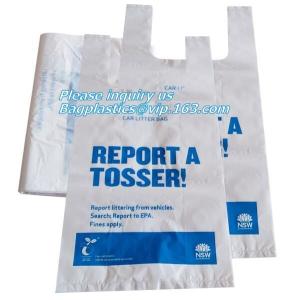 Customized Biodegradable Compostable Drawstring Garbage Bag, Compostable Garbage