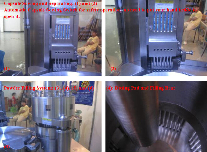 NJP 800C Auto Gelatin Capsule Filling Machine / Capsule Filler Machine