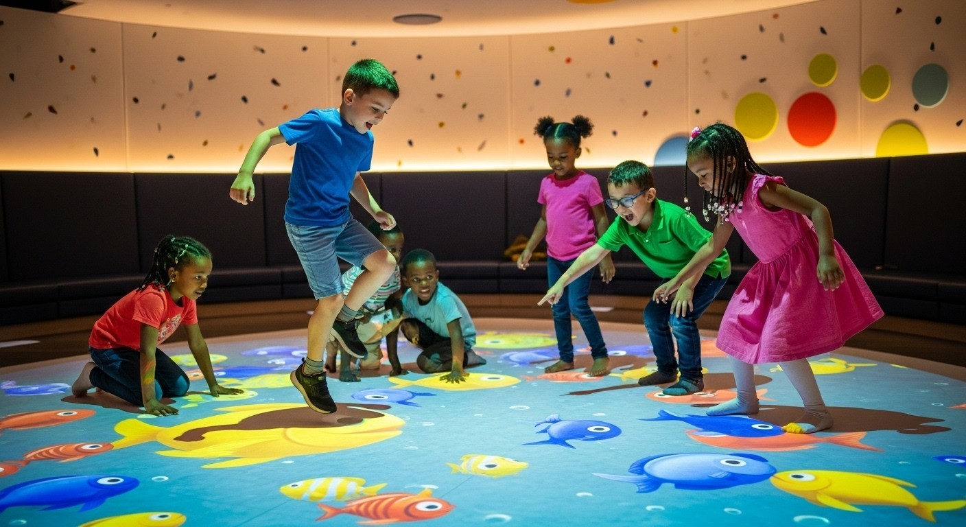 Interactive Floor Projection Game