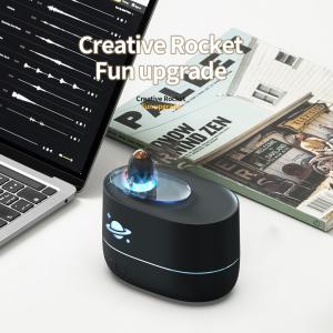 Quality ABS Material Fire Flame Humidifier With 12W Power And Low Noise Level 350ml for sale