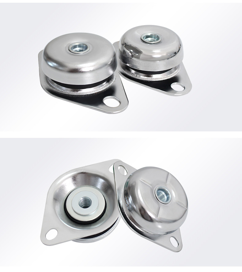 Durable Black Elastomeric Shock Mounts For Industrial