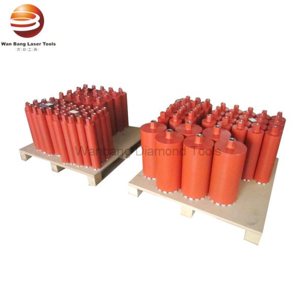 Roof Top Turbo Segments Laser Welded Wet Diamond Core Drill Bits