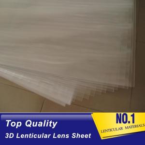 PLASTIC LENTICULAR 100 LPI 3d lenticular printing blank lenticular sheets
