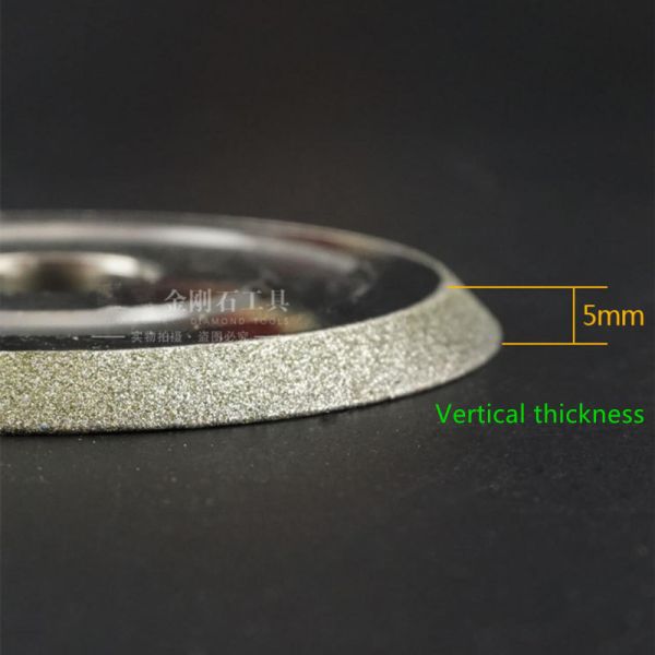 100mm Vacuum Brazed Diamond Grinding Wheel For Ceramic Tiles