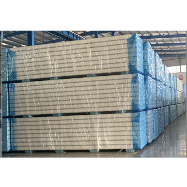 Polyurethane Cold Storage Room Panel With Steel Thickness 0.4 - 0.8mm