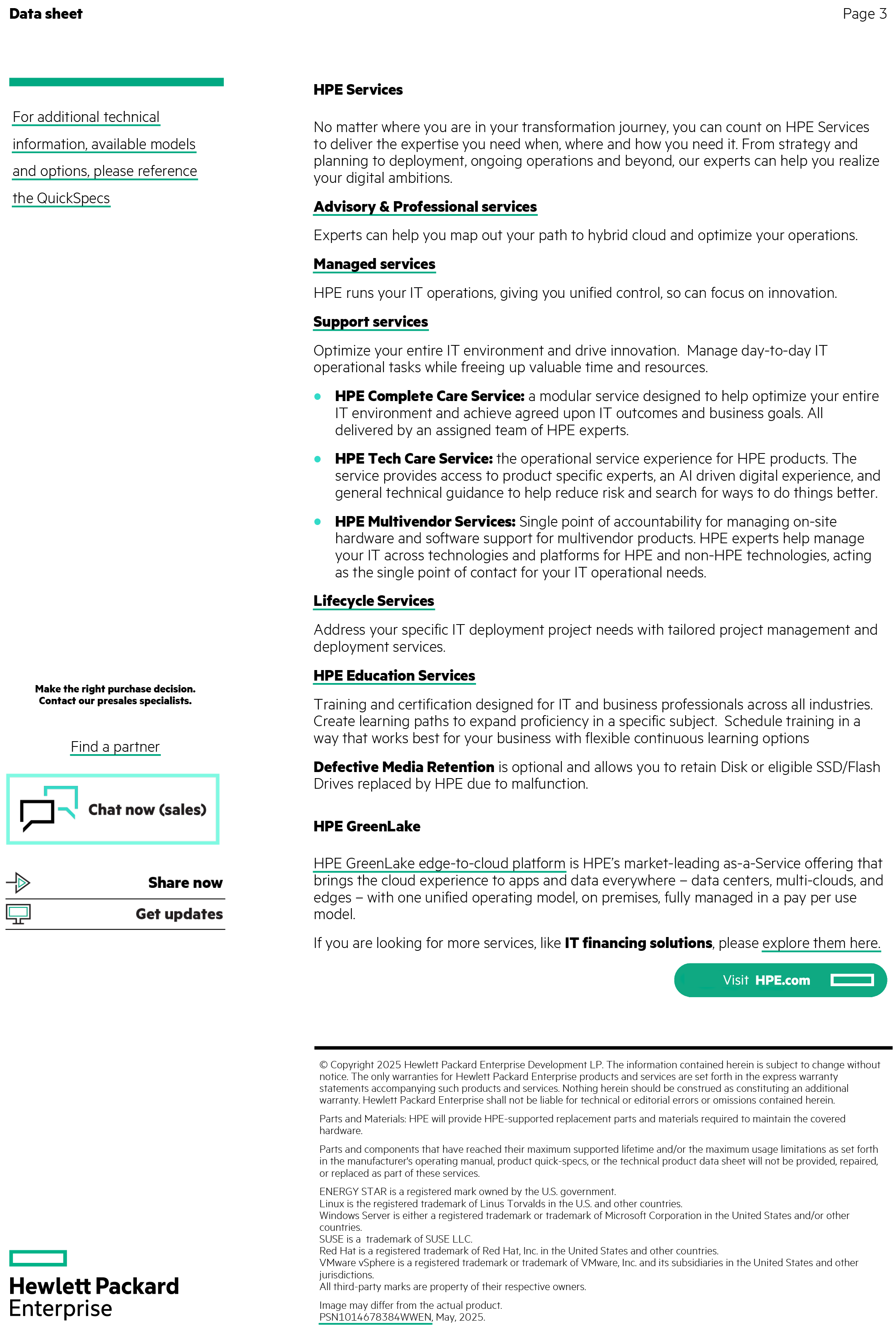 MSA 2062 10GbE iSCSI SAN Dual Controller 24-Bay SFF SSD Storage