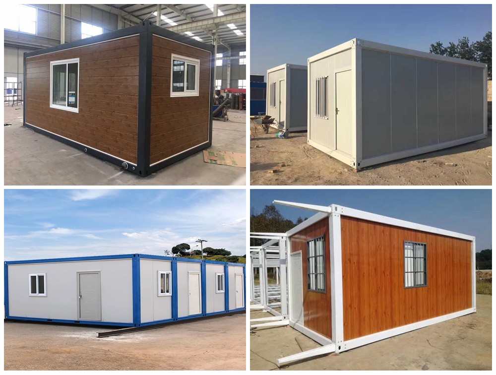Zontop Material Fast Build Easy Moving 20ft Storagel Container Living Prefab House