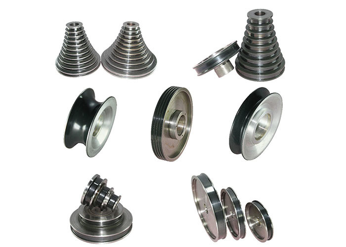 Wire Drawing Machine Parts Stepped Cone Pulley Corrosion Resistance