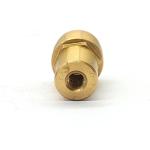 Gold Plated Brass Machined Components Turning Brass Terminal Connector