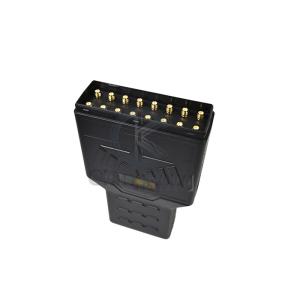 Quality 16 Antenas 5G WIFI GPS UHF VHF Mobile Phone Jammer for sale