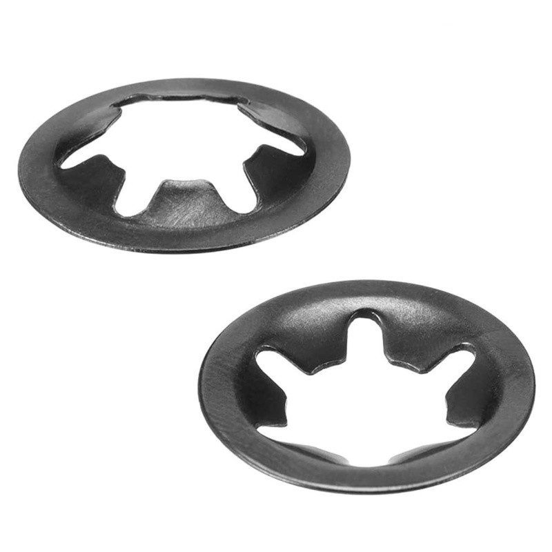 Quality Internal Tooth M3 Star Locking Washer With Black Oxide Finish for sale