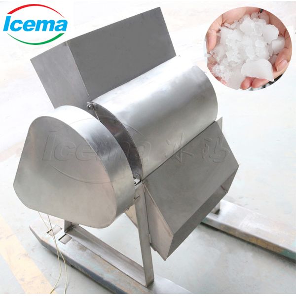 Snowflake Ice Block Crusher Machine Stainless Steel