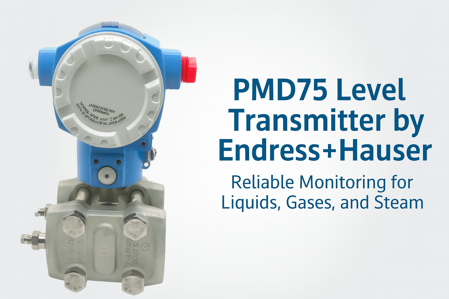 PMD75 Level Transmitter by Endress+Hauser – Reliable Monitoring for Liquids, Gases, and Steam