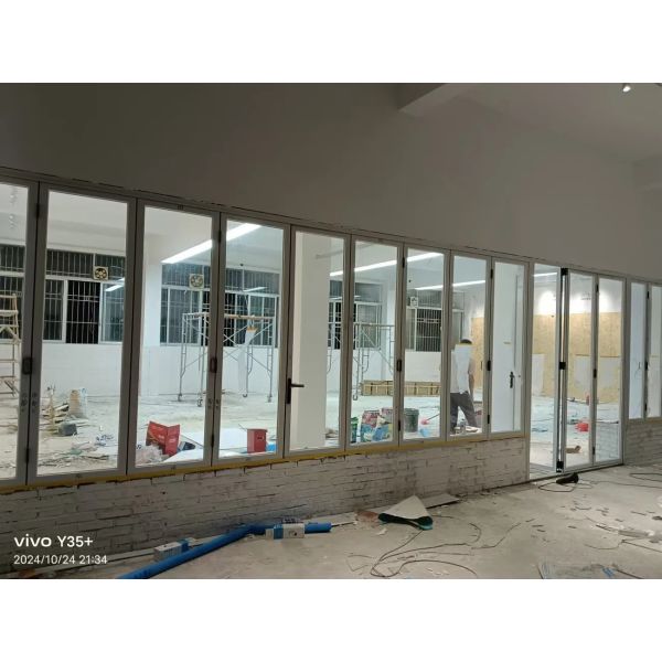 MoonPhase Nocturnal Folding Window Enhancing Lunar Illumination with Anti-Reflective Coatings for Astronomy Enthusiasts' Bedrooms